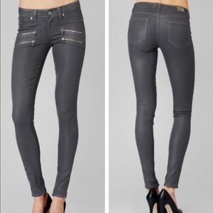 Paige Coated Denim Jeans